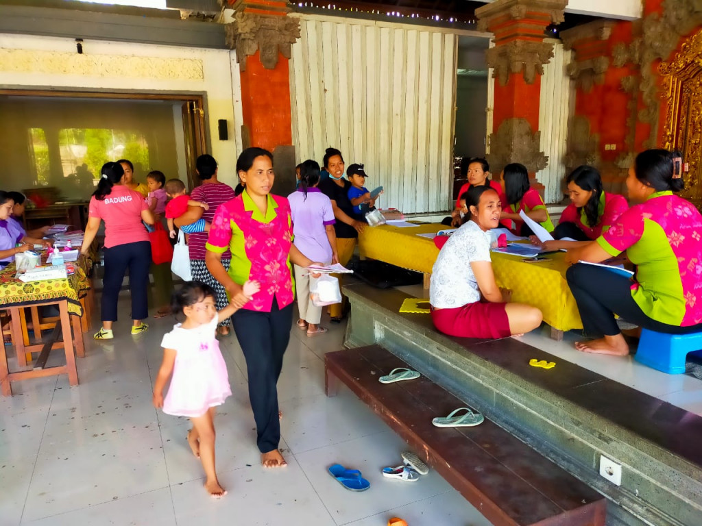 Posyandu Balita Banjar Pempatan Tanggal 14 Oktober 2023